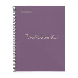 MAUL A609026 A4 Notebook, 80 sheets. Purple
