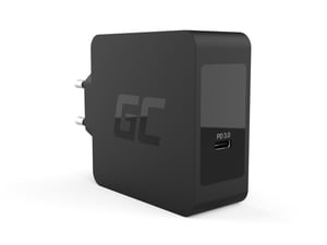 Green Cell CHAR09 Portable Device Charger, Universal, Black, AC, Indoor