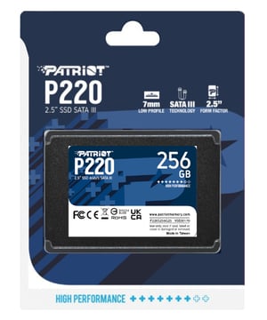Patriot Memory P220 256GB 2.5" SATA III