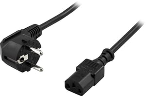 PowerWalker 91010017 Power Cable, Black, C13 Plug