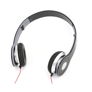 Platinet FH4007B hörlurar/headset, trådbundet, huvudband, svart