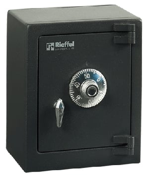 Rieffel MY FIRST SAFE sejf Stal Antracyt, Srebrny