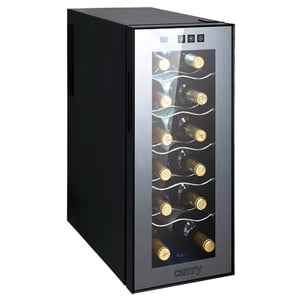 Camry Premium CR 8068 Wine Cooler, Thermoelectric Wine Cooler, Freestanding, 12-bottle capacity.