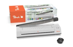 Peach 511057 Laminiergerät Kalt-/Heißlaminiergerät 250 mm/min Weiß