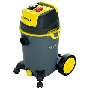 Stanley SXVC25PTDE Vacuum Cleaner, Black and Yellow, 25 l