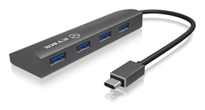 ICY BOX IB-AC6405-C USB 3.2 Gen 1 (3.1 Gen 1) Type-C 5000 Mbit/s Anthracite