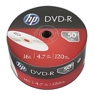 HP DME00070 DVD-skiva 4,7 GB DVD+R 50 st.