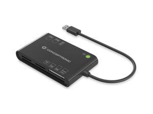 Conceptronic BIAN01B Smart Card Reader, Internal USB 3.2 Gen 1 (3.1 Gen 1), Black