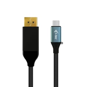 i-tec C31CBLDP60HZ Kabeladapter 1,5 m USB Typ C – DisplayPort, schwarz