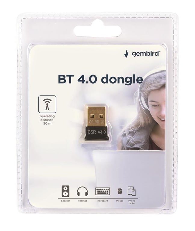 Gembird BTD-MINI5 karta sieciowa Bluetooth 24 Mbit/s