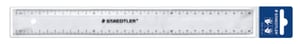 Staedtler 562 300 PB Ruler, 300 mm scale, transparent plastic, 1 piece.