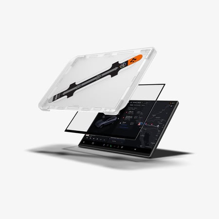 Spigen GLAS.tR EZ Fit Przezroczysta ochrona ekranu Tesla 1 szt.