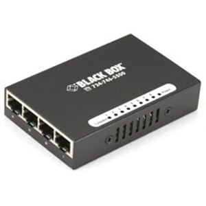 Black Box LBS008A przełącznik sieciowy Nie zarządzany L2 Fast Ethernet (10/100) Czarny