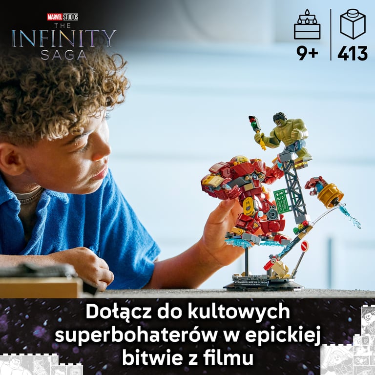 LEGO Marvel Epicka bitwa: Hulkbuster kontra Hulk