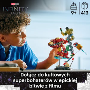 LEGO Marvel Epicka bitwa: Hulkbuster kontra Hulk