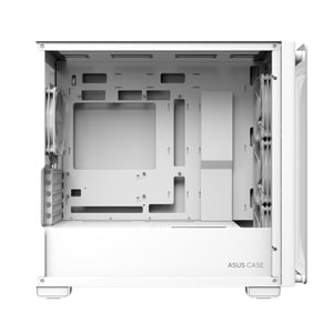ASUS A23 PLUS TG ARGB WHITE Micro Tower Biały
