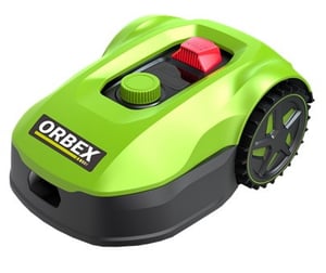 ORBEX S1200G kosiarka Kosiarka robot Bateria Czarny, Zielony