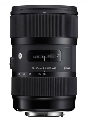 Sigma 18-35mm F1.8 DC HSM Kamera IP Obiektyw standardowy Czarny