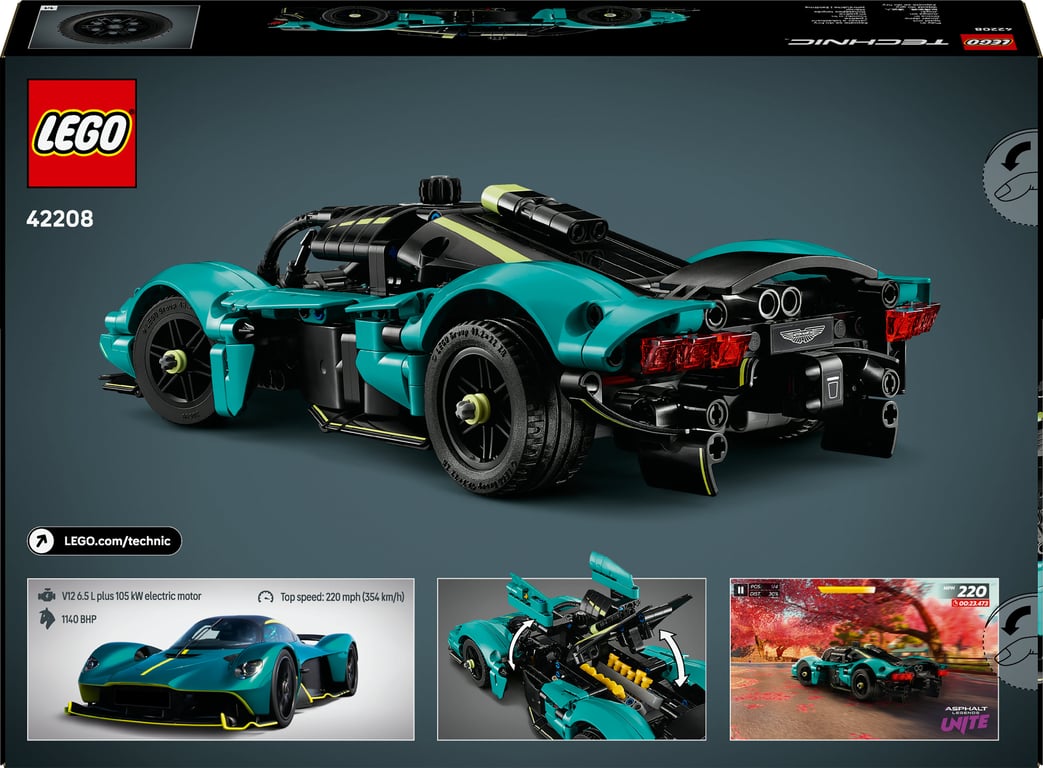 фото Авто-конструктор LEGO Technic Aston Martin Valkyrie (42208)