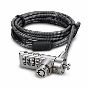 DICOTA D30887 Kabelbinder Schwarz, Edelstahl 2 m