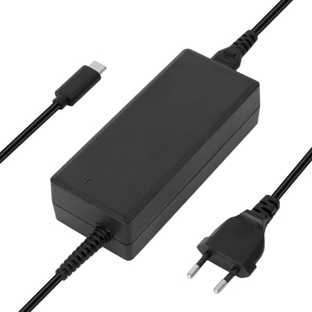 Deltaco CM22-PD65W ładowarka do urządzeń przenośnych Laptop Czarny Prąd przemienny Wewnętrzna