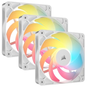 Corsair RS120-R ARGB Datorchassi Fläkt 12 cm Vit 3 st.
