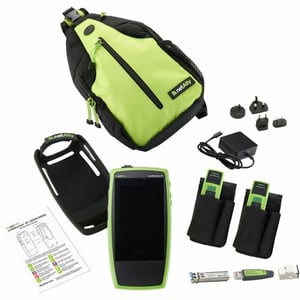 NetAlly LinkRunner AT 4000 Advanced PoE Tester, Green