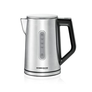 Rommelsbacher Wasserkocher WK 3000 vattenkokare 1,7 l 3000 W Svart, rostfritt stål