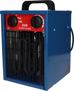 Blaupunkt EH7010 Wewnętrzna Czarny, Niebieski, Czerwony 2000 W Wentylator elektryczny ogrzewacza pomieszczeń