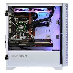 Montech Air 100 ARGB Mini Tower Biały