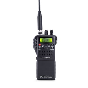 Midland C1267 Walkie-Talkie, 40 Kanäle, 26,565 – 27,99125 MHz, schwarz