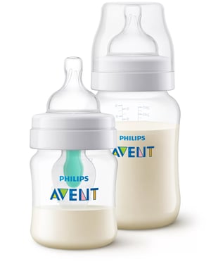 Philips AVENT SCD809/01 butelka do karmienia 125 ml Przezroczysty, Biały 260 ml Polipropylen (PP)