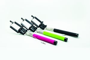 Braun Photo Technik 20261 selfie-pinne, universal, rosa
