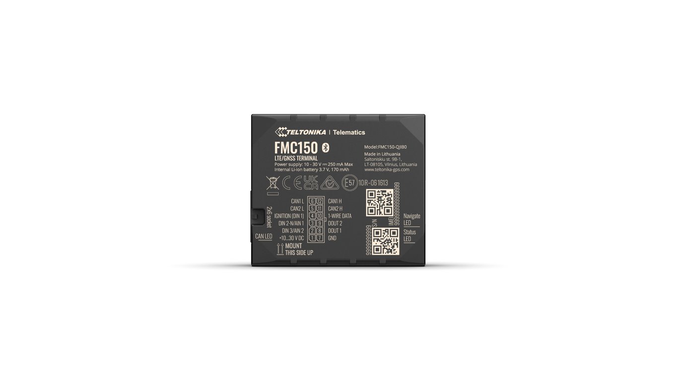 Teltonika FMC150 lokalizator GPS Samochód Namierzacz GPS Czarny
