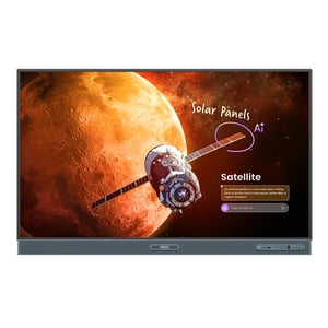 BenQ RP6505 interaktiv skärm 165,1 cm (65") 3840 x 2160 px Pekskärm Svart HDMI