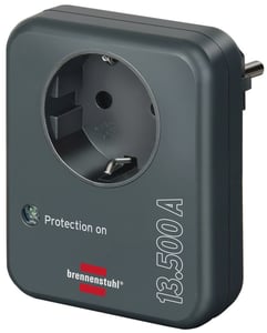Brennenstuhl 1506996 överspänningsskydd Antracit 1 x nätuttag 230 V