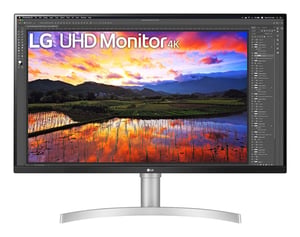 LG 32UN650K-W monitor komputerowy 81,3 cm (32") 3840 x 2160 px 4K Ultra HD LED White