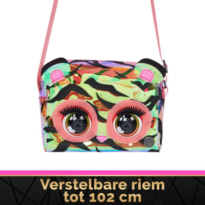 Purse Pets Purrisma Tiger Wielobarwny Dziewczyna Torba na ramię