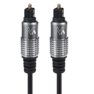 Maclean MCTV-453 kabel InfiniBand / światłowodowy 3 m Toslink Czarny