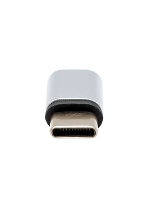 ProXtend USBC-MICROBAS Adapter für USB-C- und USB-Micro-B-Kabel, silberfarben