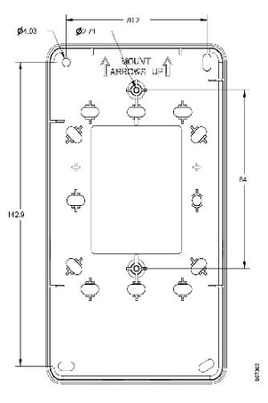 Cisco C9105AXW-KIT Fäste för WLAN-åtkomstpunkt