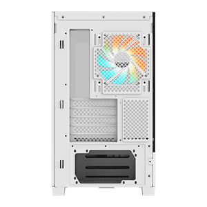 GIGABYTE C201 PANORAMIC ICE Midi Tower Biały