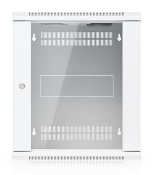 Ubiquiti UACC-Rack-12U-Wall-450-G Väggmonterat rack, vitt