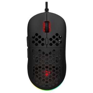 Savio HEX-R myszka Gaming Po prawej stronie USB Typu-A Optyczny 12000 DPI