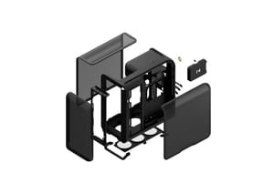 HYTE X50 Air Midi Tower Czarny