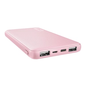 Trust Primo Lithium-Ionen (Li-Ion) 10000 mAh Rosa