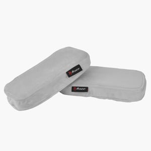 Arozzi AZ-MFPAD-GY Office/Computer Chair Accessory Armrest, Dark Gray, 2-pack