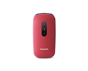 Panasonic KX-TU446EXR 6,1 cm (2.4") 110 g Czerwony Telefon dla seniora