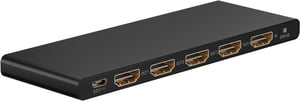 Goobay 58483 HDMI TV Splitter, 4x HDMI