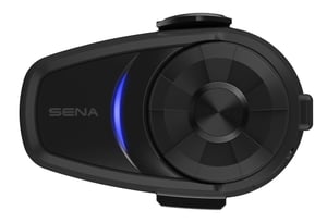 Sena 10S-01D 4-Channel Motorcycle Intercom, 1600 m, Black